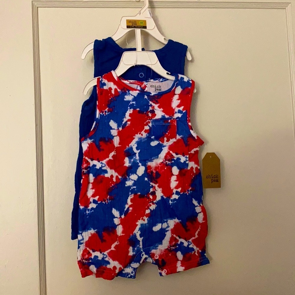 Chick pea baby bodysuit size: 6-9 months